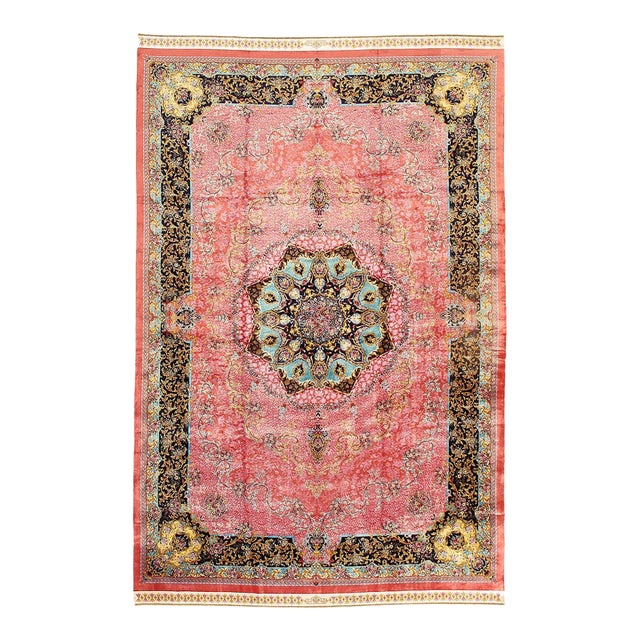 Pasargad DC Exquisite Design Paris Palace Fine Power Loom v. Silk Rug For Sale