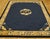 Chinese 1920s Navy Blue Field Antique Floral Medallion Hand Knotted Chinese Peking Rug For Sale - Image 3 of 10