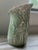 Vintage Jade Green Frog on a Lily Pad Vase For Sale - Image 9 of 9