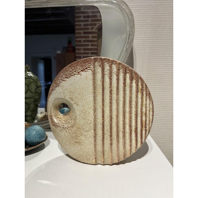 Sculptural Ceramic Vase by Roberto Rigon for Bertoncello, Italy, 1960s For Sale - Image 4 of 11