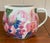 Hand‑Painted Artisan Floral Pitcher by Beth Sartin for Marshall Pottery, 2003 – Signed Texas Folk Art. Cottagecore Decor & Collector Piece For Sale - Image 4 of 9