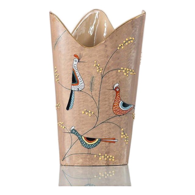 1950s Deruta Umbrella Stand For Sale