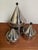 Vintage Ice Buckets by Bent Falk, 1980s, Set of 3 For Sale - Image 12 of 12