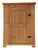 Rustic Tan Fir Wardrobe, 1990s For Sale