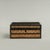 Impressive antique Anglo Indian lidded box handcrafted in porcupine quills and ebony decorated with bone dots. The...