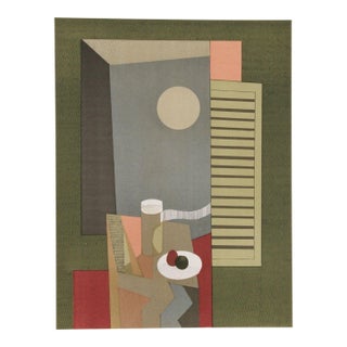 Minaux Original Lithograph Helene-Linge Signed & Numbered 1974 For Sale
