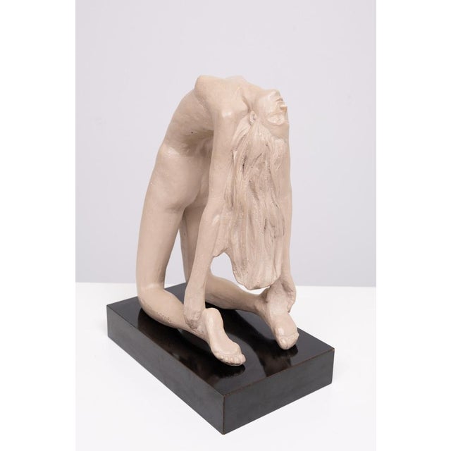 White Nude Lady Rebirth Statue by Jean Pierre Renard for Austin Productions, 1980 For Sale - Image 8 of 12