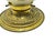 Early 20th Century Art Nouveau Brass and Glass Ceiling Lamp, Austria For Sale - Image 3 of 9