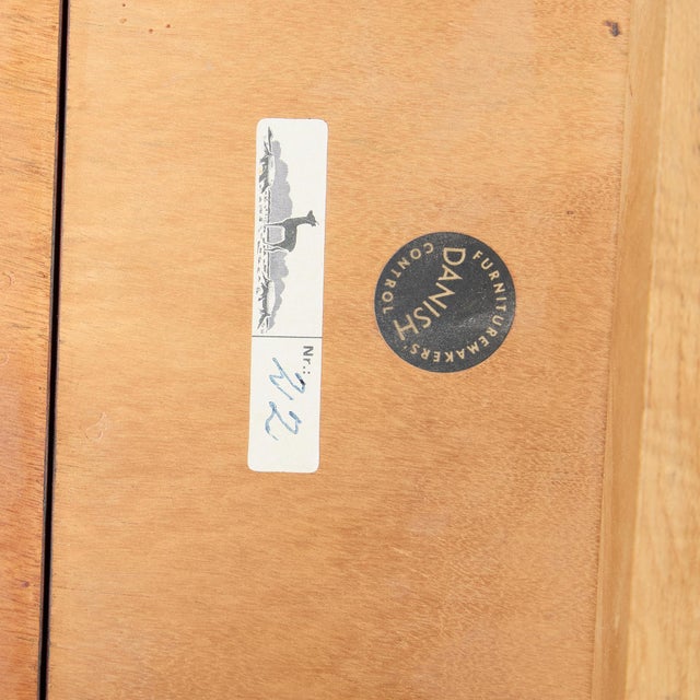 Brown 1960s Rosewood Extendable Coffee Table for Haslev Møbelsnedkeri For Sale - Image 8 of 8