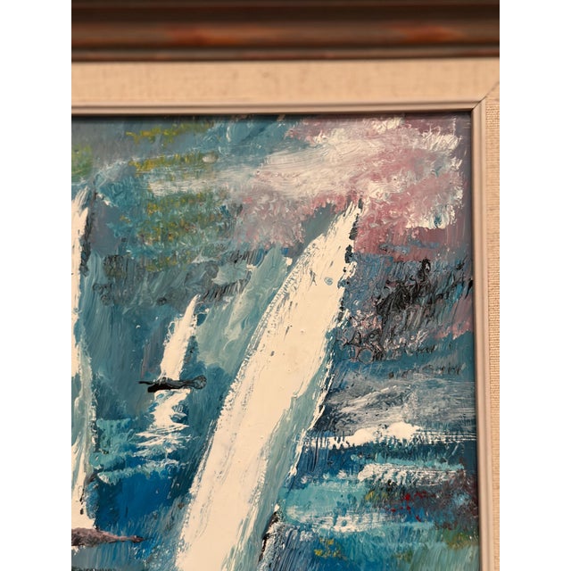 Bertil Thorell, Sailboats, 1977, Oil on Panel, Framed For Sale - Image 11 of 18
