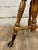 Early 20th Century Antique Victorian Claw Foot Glass Ball Piano Stool For Sale - Image 5 of 9