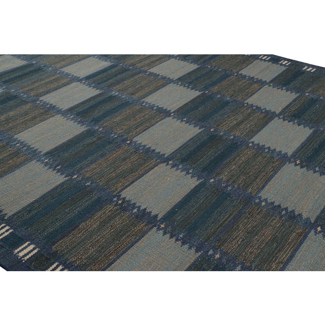 This 10x14 Scandinavian kilim, hand woven in wool, from our celebrated flat weave texture of the titular, award-winning...