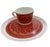 Arabia Mid-Century Arabia Finland Breakfast Sets in Red by Kaj Franck & Raija Uosikkinen- 12 Pieces For Sale - Image 4 of 12