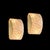2020s Pair of Modernist Hand-Blown Murano Braided Motif Glass Sconces W/ 24 Karat Gold For Sale - Image 5 of 18