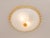 Mid-Century Modern 1980s Id Century Murano Barovier & Toso Flush Mount For Sale - Image 3 of 8