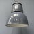 Gray Large Industrial Blue-Gray Enamel Hanging Lamp, 1940s For Sale - Image 8 of 18