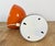Vintage Orange Metal Wall Lamp from Lidokov, 1970s For Sale - Image 14 of 18