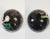 Late 20th Century Vintage Chinese Cloisonné Enamel Floral Eggs W/Black Stands Set of 4 For Sale - Image 5 of 14