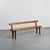 Solid pine bench by Christian Durupt, designed for the Courchevel resort in the 1960s. The bench consists of a thick...