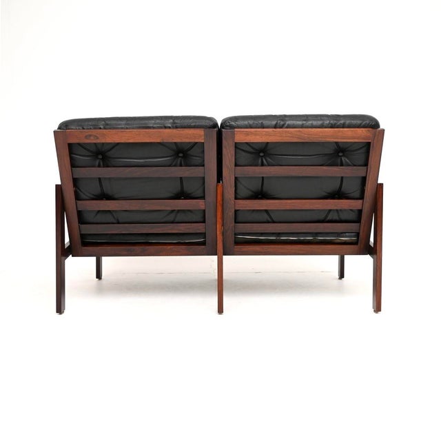 Wood Vintage Danish Capella Sofa attributed to Illum Wikkelso, 1960 For Sale - Image 7 of 14