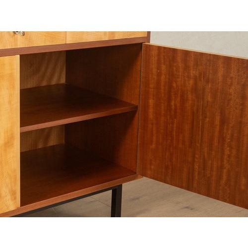 Brown Vintage Writing Desk from Oldenburger Möbelwerkstätten, 1950s For Sale - Image 8 of 14