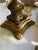 Brass French Style Candlestick Lamps a Pair For Sale - Image 4 of 11
