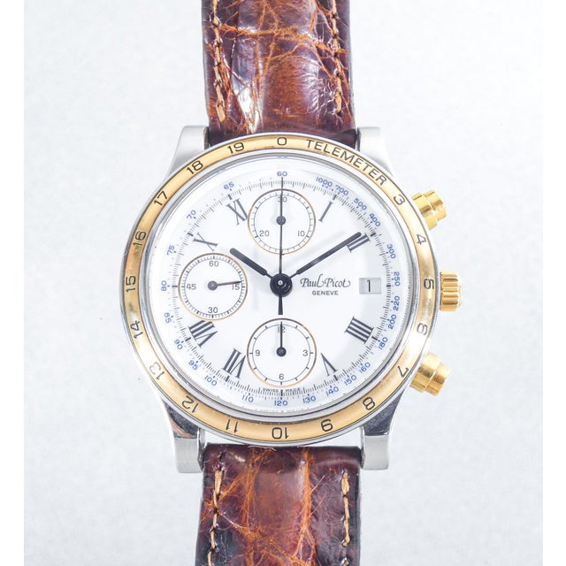 Telemeter Chronograph Wristwatch from Paul Picot For Sale - Image 14 of 14