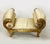 Louis XIV Gold Lacquered Wooden Bench, 1980s For Sale - Image 6 of 10