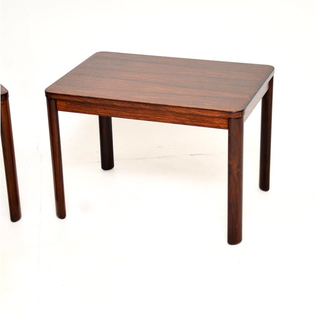 Vintage Danish Side Tables, 1960s, Set of 2 For Sale - Image 4 of 10