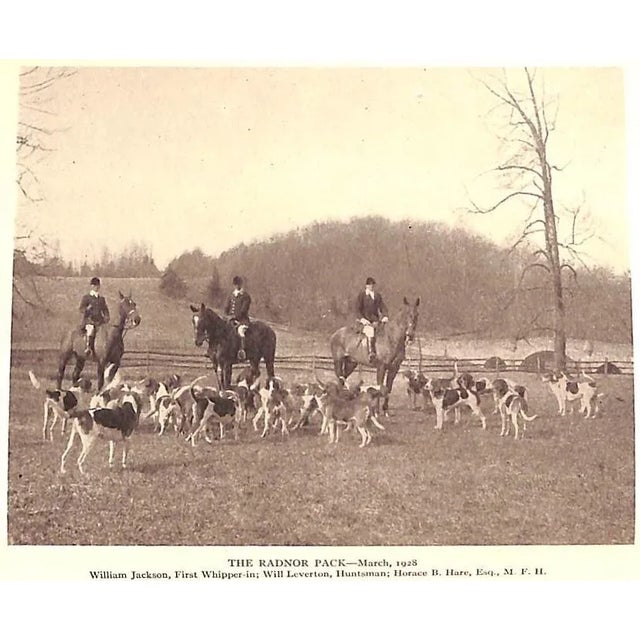 "Foxhunting Recollections: A Journal of the Radnor Hounds and Other Packs" 1928 Reeve, J. Stanley For Sale - Image 4 of 14
