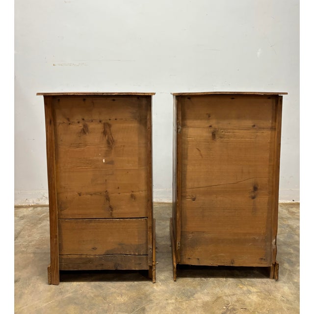 19th Century English Pine Nightstands For Sale - Image 9 of 9