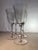Stunning optic crystal Rose Point goblets manufactured by the Cambridge Glass Company between 1934-1954. These goblets...