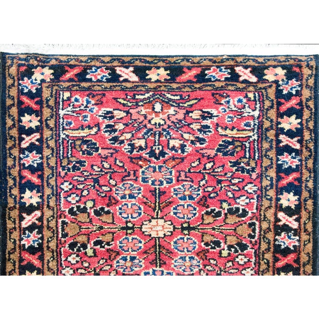 Early 20th Century Persian Lilihan Rug For Sale - Image 10 of 15