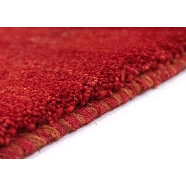 Brown Middle Eastern Rug in Wool For Sale - Image 8 of 9