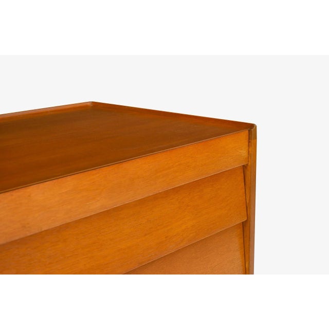 Edward Wormley for Dunbar Set of Three Louver Drawer Dressers For Sale - Image 10 of 18
