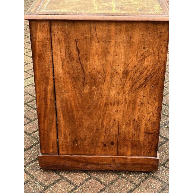 Wood Georgian Desk in Mahogany For Sale - Image 7 of 15