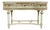 20th Century Louis XVI Dressing Table Console with Three Drawers, 1890s For Sale