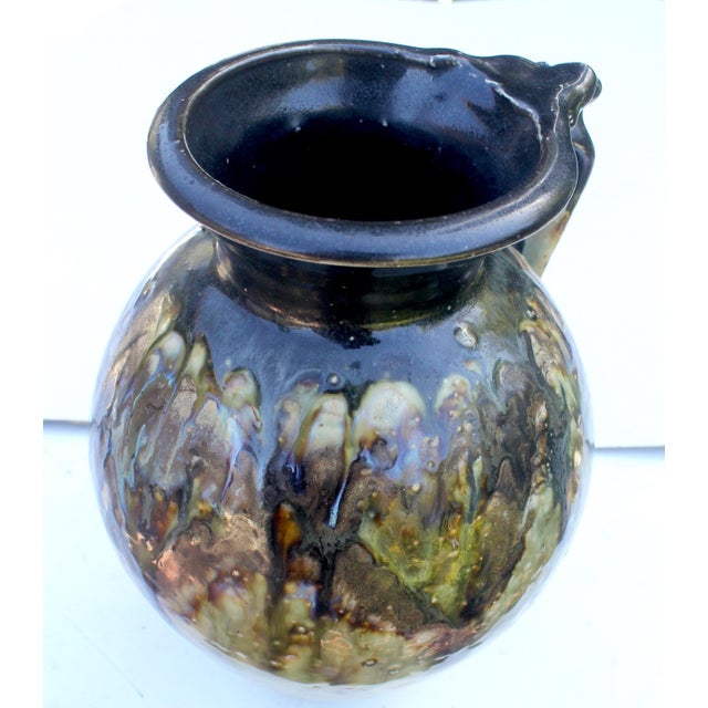 Ceramic California Ceramic Artist Alex Long Organic Modern Mutli-Glaze Vessel 2012 For Sale - Image 7 of 18