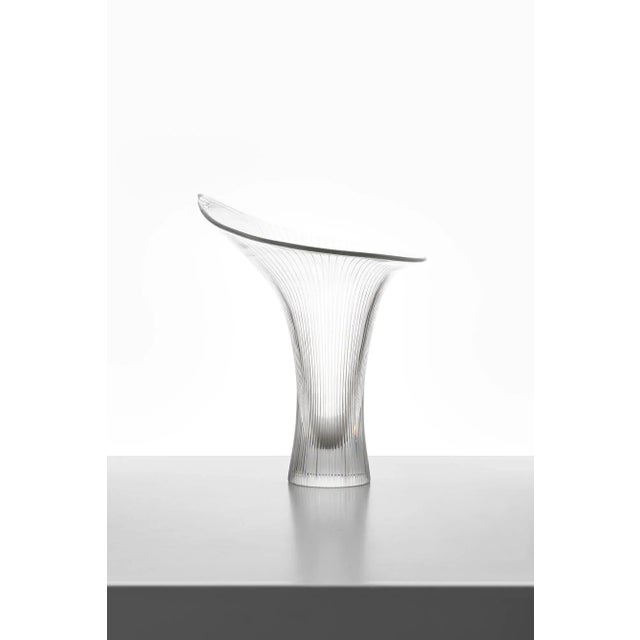 Glass Kantarelli Glass Vase by Tapio Wirkkala for Iittala, 1957 For Sale - Image 7 of 7