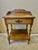 Bring a touch of classic American craftsmanship into your space with this handsome vintage side table. Solid wood...
