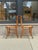 American Pair of New York Curly Maple Klismos Chairs, Circa 1860. For Sale - Image 3 of 14