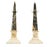 Stone A Pair of Grand Tour Variegated Marble Obelisks For Sale - Image 7 of 7