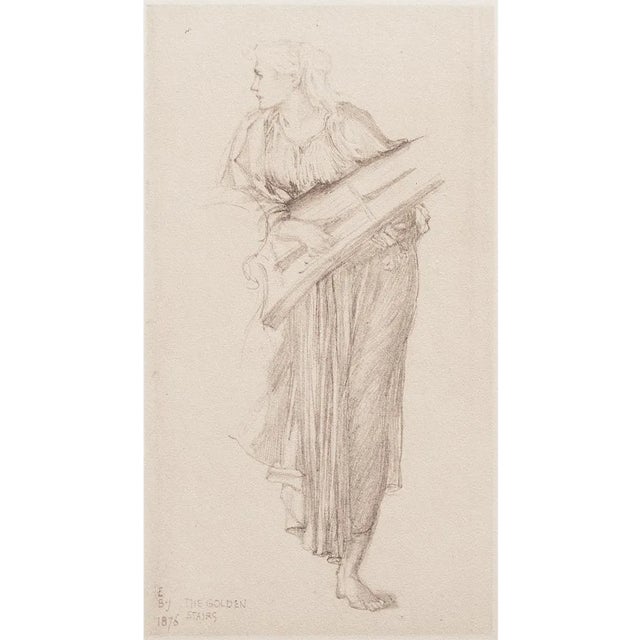 1950s Lithographic Print by Sir Edward Burne-Jones For Sale