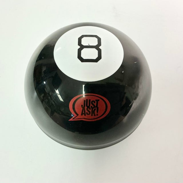 Mid-Century Modern Mid-Century Pop Culture Boho Chic Magic 8 Ball Game For Sale - Image 3 of 9