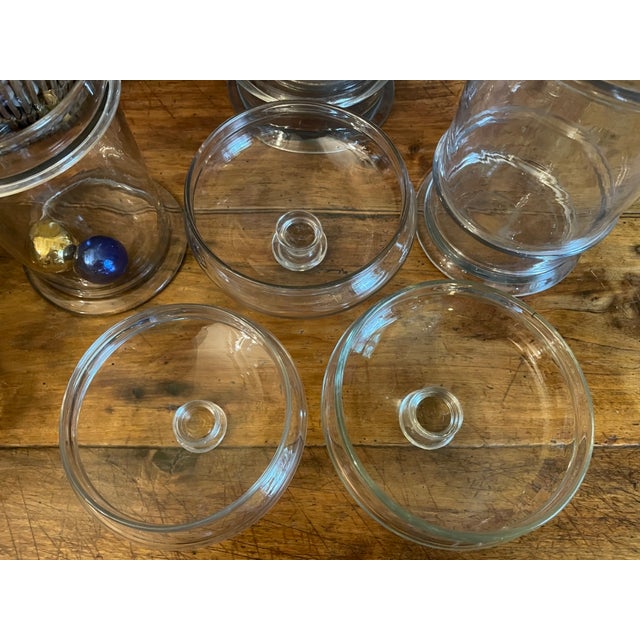 Antique French Candy Jars, 1800s, Set of 3 For Sale - Image 10 of 16