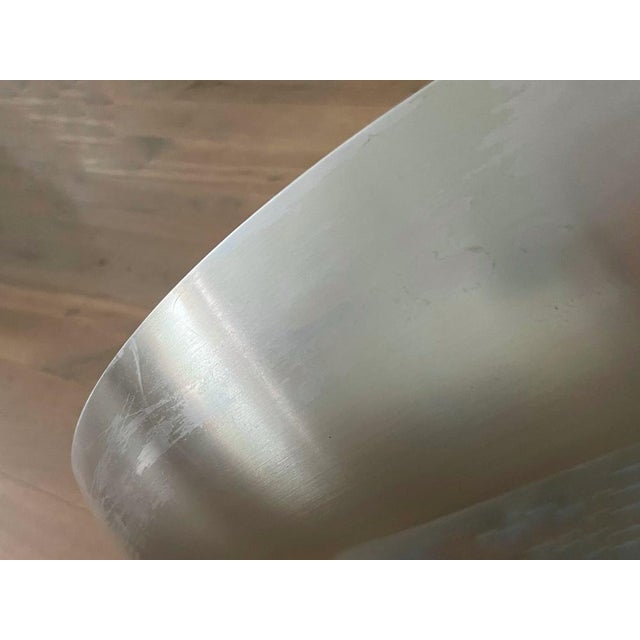 Silver Arc Floor Lamp by Pirro Cuniberti for Sirrah Imola, 1970s For Sale - Image 8 of 12