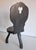 Wood Pair of Vintage Hand-Painted Folk Art Chairs, Scandinavian Decorative Folk Chairs, Cottage Accent Chairs For Sale - Image 7 of 17