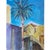 Contemporary Agapi Wieruszewska, A View with A Palm Tree (Kisamos Street, Crete), Nude, Watercolour on Paper, 2024 For Sale - Image 3 of 5