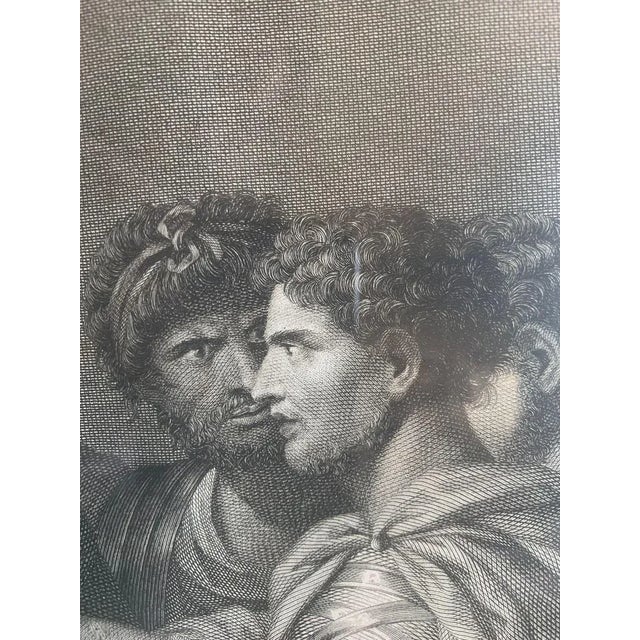 Luigi Bartolini Baldelli, Roman Scene, 19th Century, Engraving, Framed For Sale - Image 4 of 6