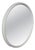 Mid-Century Round White Mirror from APPL Spiegel, Germany, 1960s For Sale